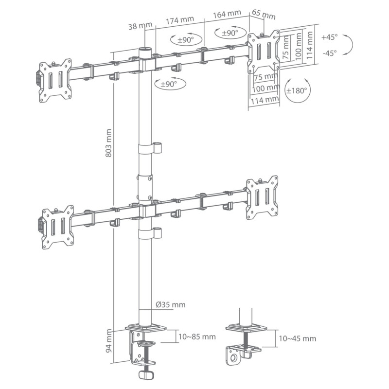 Sbox LCD-352/4-3 (17-32/4x10kg/100x100)