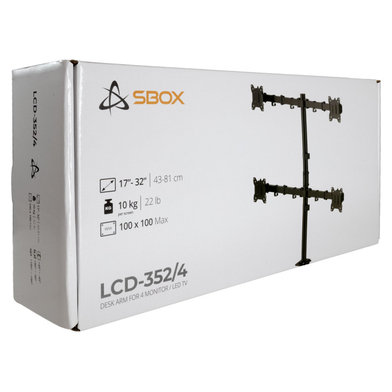 Sbox LCD-352/4-3 (17-32/4x10kg/100x100)