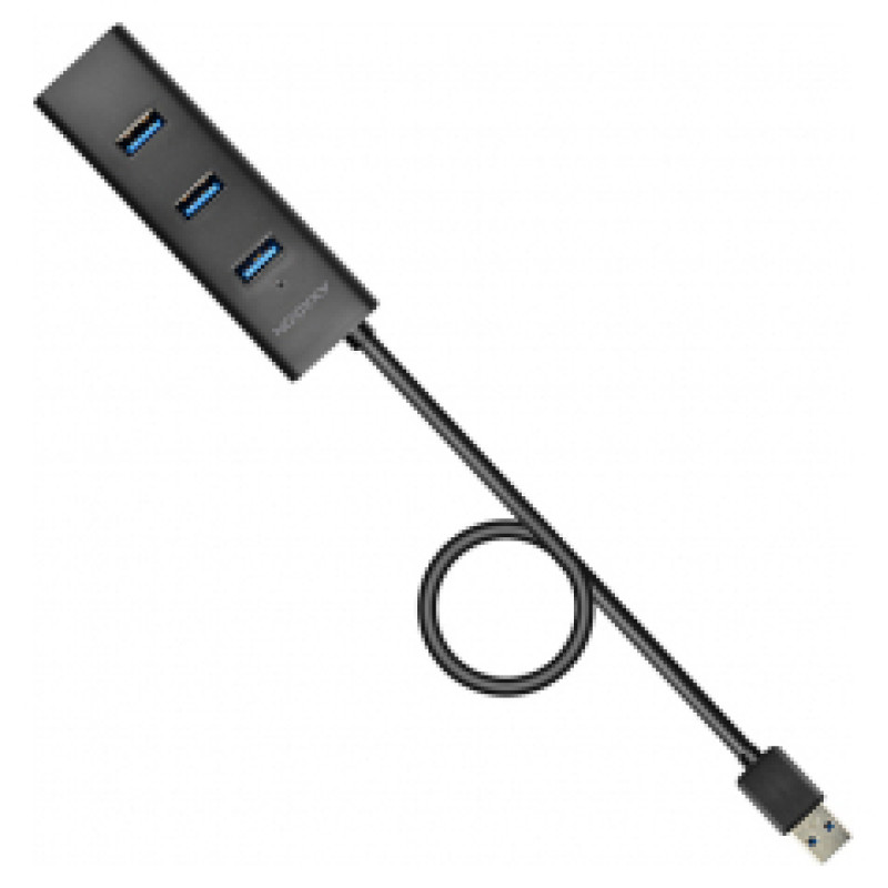 Axagon HUE-S2BL USB3.0 charging hub 1.2m