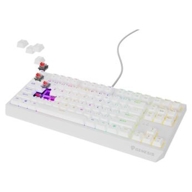 Genesis Klaviatūra Genesis Thor 230 TKL RGB Outemu Red