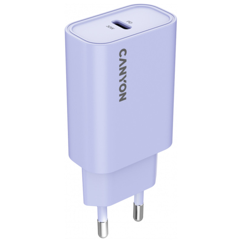 Canyon charger OnCharge 30CL Max Power 30W 1xPD EU Purple