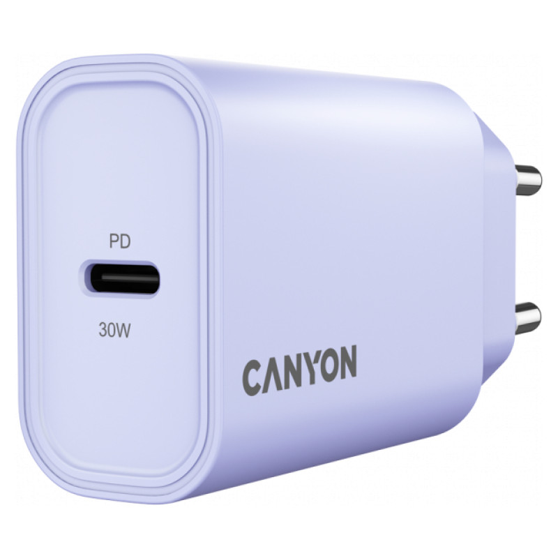 Canyon charger OnCharge 30CL Max Power 30W 1xPD EU Purple