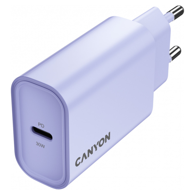 Canyon charger OnCharge 30CL Max Power 30W 1xPD EU Purple