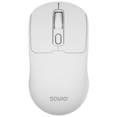 Savio Datorpele Savio MB-04 Silent USB-C/2.4GHz/BT White