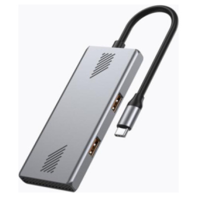 Gembird Centrālmezgls Gembird 4-port Type-C hub A + C USB 3.2 (Gen 2)