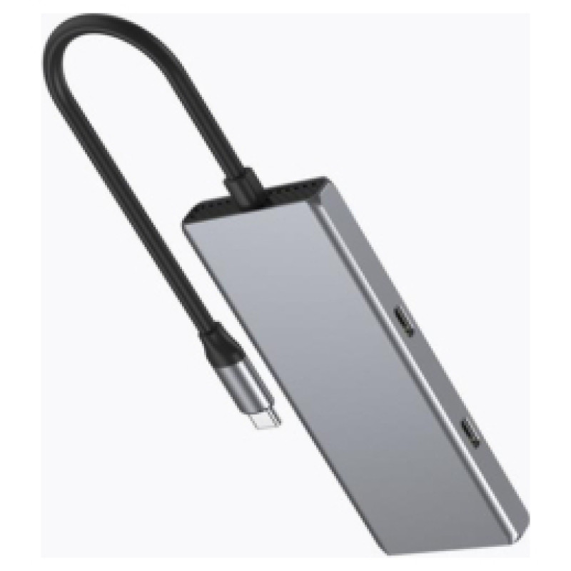 Gembird Centrālmezgls Gembird 4-port Type-C hub A + C USB 3.2 (Gen 2)