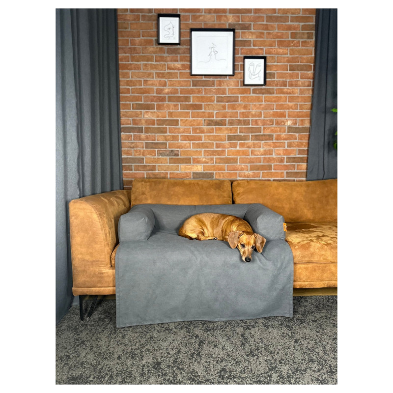 Emis Sleeping Max M 100x100 / Tum&scaron;i pelēka