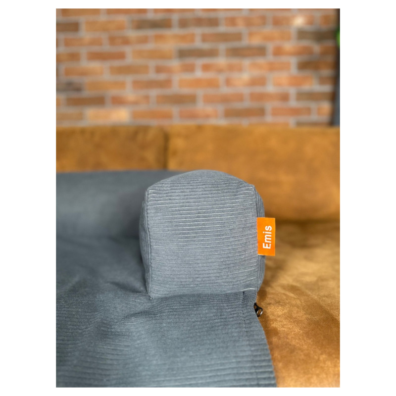 Emis Sleeping Max XL 140x100 / Tum&scaron;i pelēka