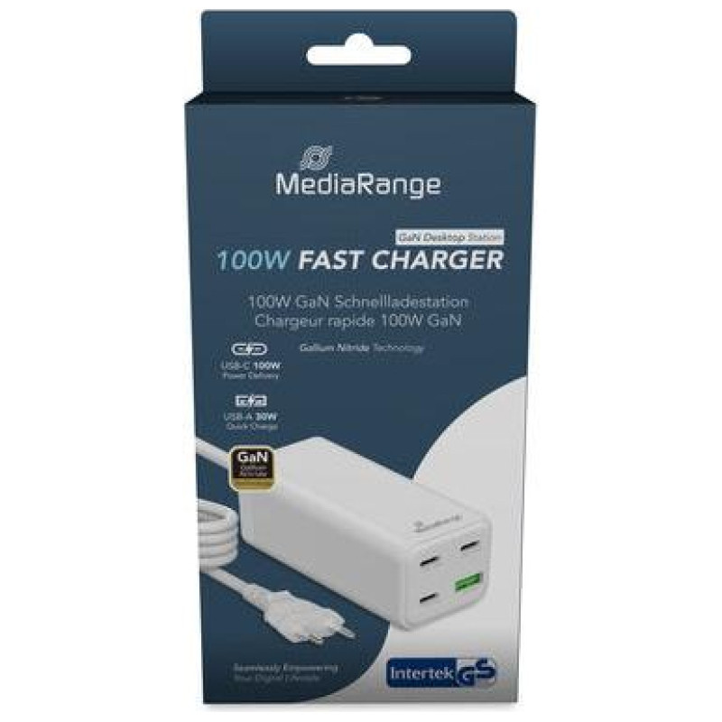 Mediarange POWER ADAPTER USB 100W/GAN FAST MRMA124 MEDIARANGE