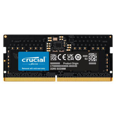 Crucial 8GB DDR5-5600 SODIMM CL46 (16Gbit)