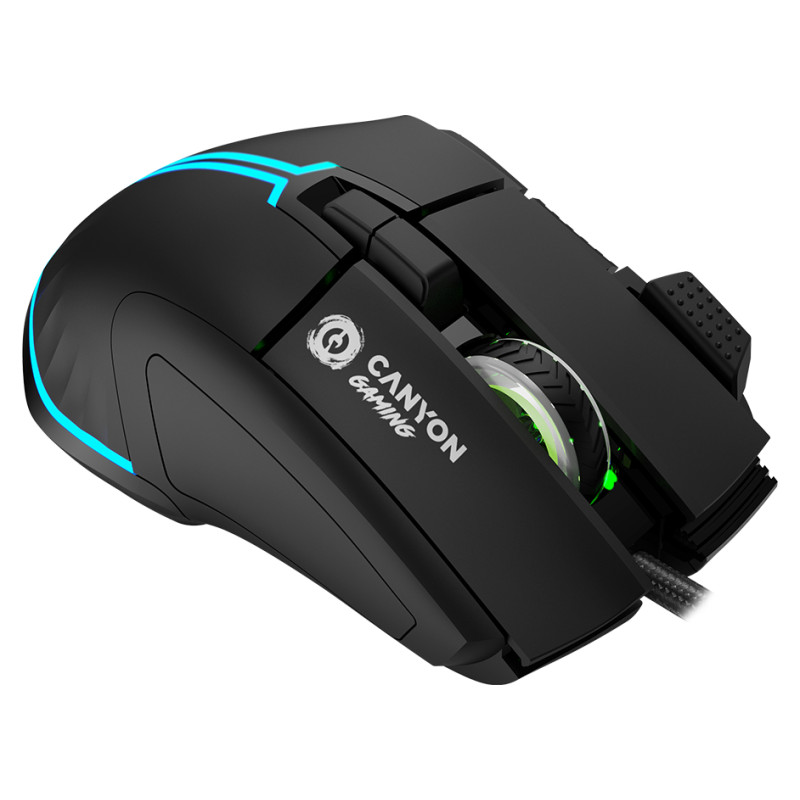 Canyon mouse Fortnax GM-636 RGB 9buttons Wired Black