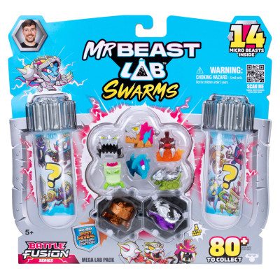 Beast Lab MRBEAST LAB Figūriņas mēģenē Swarms, 14&nbsp;gab.