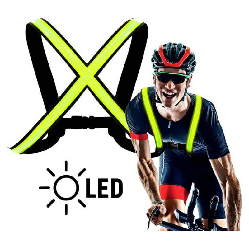 Easypix StreetGlow LED Vest L/XL 65001