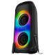 Sven Speaker SVEN PS-1050, black (200W, TWS, Bluetooth, FM, USB, microSD, LED-display, 7200mAh)