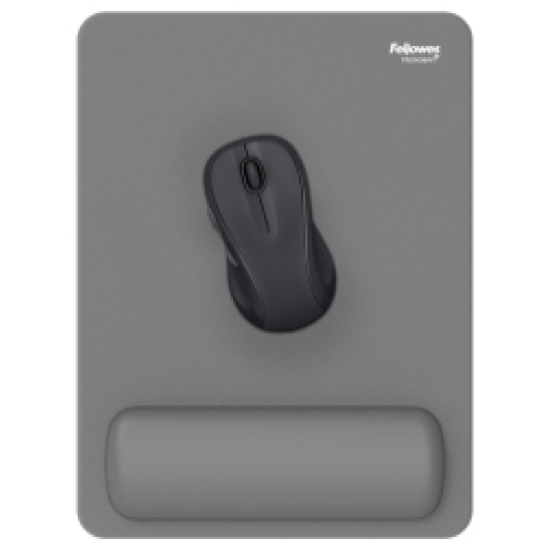 Fellowes Peļu paliktnis Fellowes BREYTA XL Wrist Rest Microban Grey