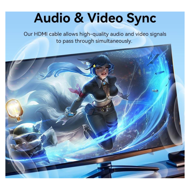 Vention CABLE HDMI 15M/BLACK AACBN VENTION