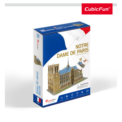 Cubic Fun CUBICFUN 3D puzle Parīzes Dievmātes katedrāle