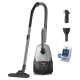 Philips Vacuum Cleaner|PHILIPS|Input power 850 W|Dust capacity 3 L|Cylinder vacuum|Cleaning type Dry|Dust container Dust bag|Colour Black/Grey|XD2142/12