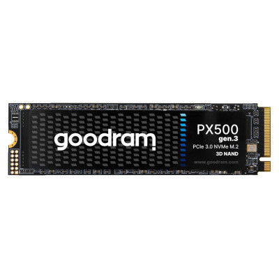 Goodram SSD|GOODRAM|600xTBW rating|MTBF 1500000 h|Read speed 3300 MB/s|Write speed 2700 MB/s|NVMe Yes|PCI Express 3.0|M.2|1000 GB|SSDPR-PX500-01T-80-G3