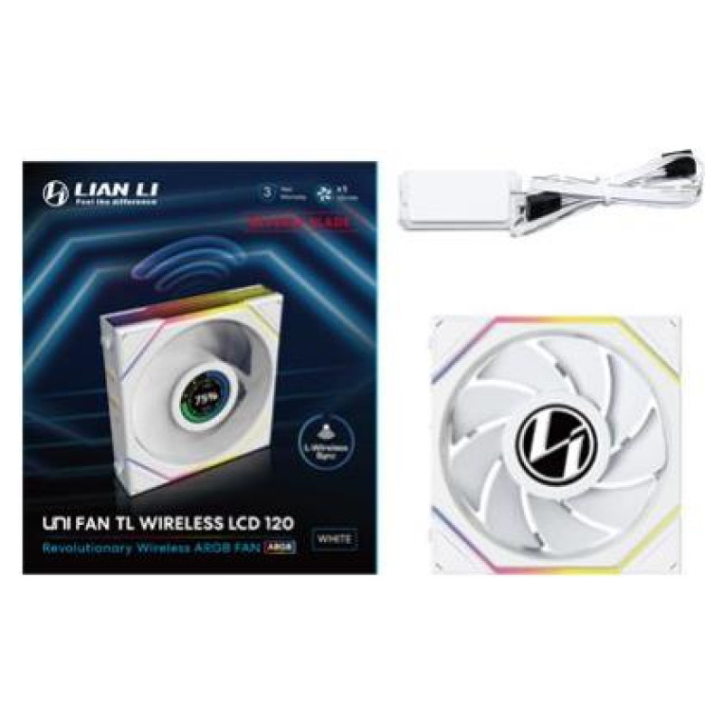Lian Li CASE FAN 120MM WRL/G99.12RTLLCD1W1W.00 LIAN LI