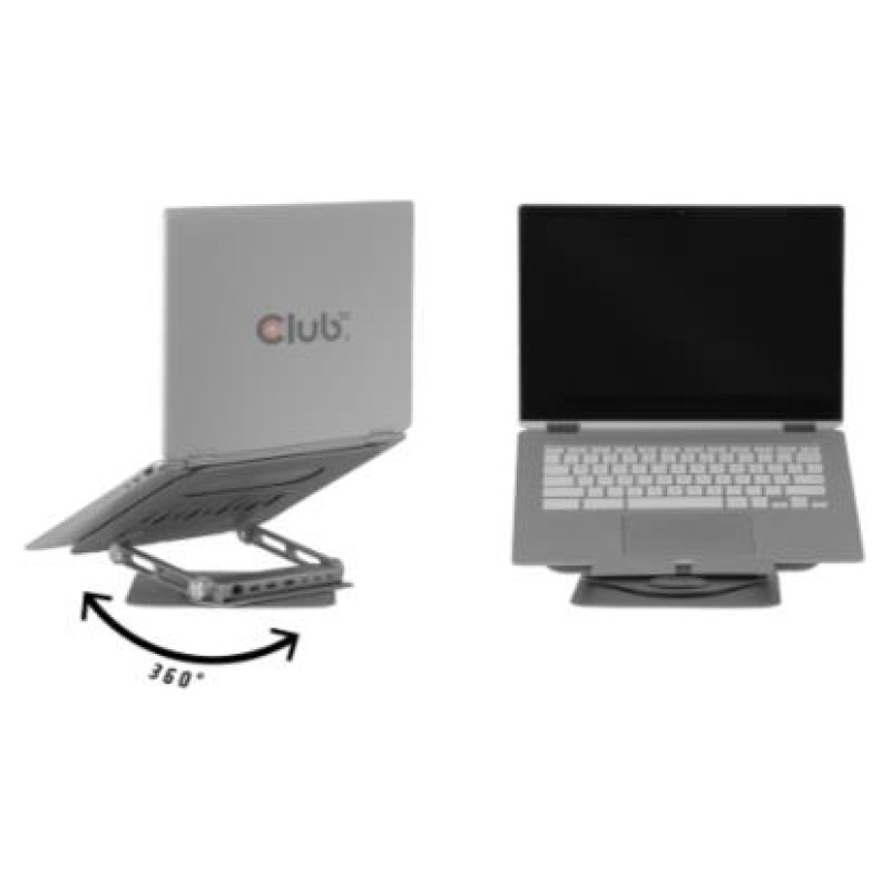 Club3D NB ACC STAND ALUMINIUM USB-C/CSV-2554 CLUB3D