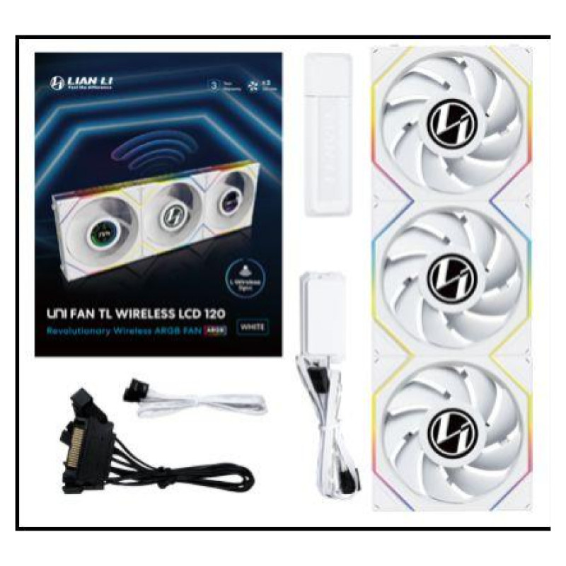 Lian Li CASE FAN 120MM WRL 3PCS/G99.12TLLCD1W3W.00 LIAN LI
