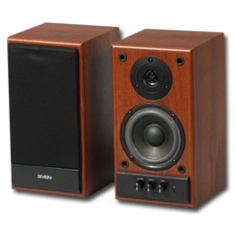 Sven Multimedia - Speaker SVEN SPS-702 (Stereo, 40W, 40Hz-22Hz, Wood)