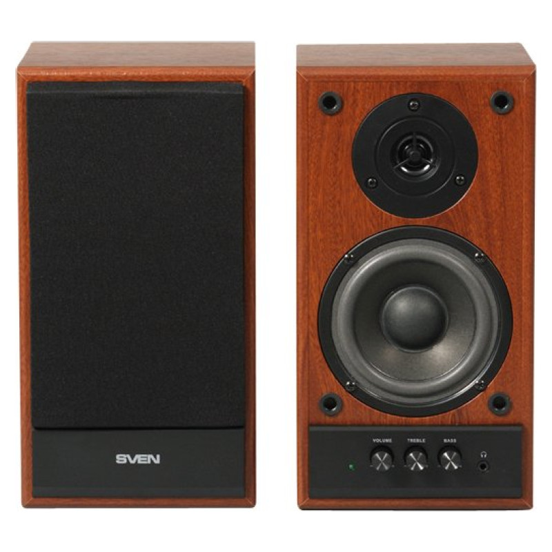 Sven Multimedia - Speaker SVEN SPS-702 (Stereo, 40W, 40Hz-22Hz, Wood)