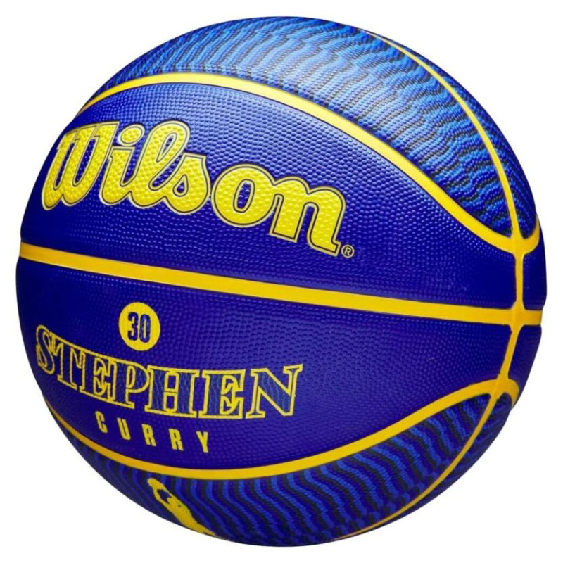 Wilson NBA Player Icon Stephen Curry ball for basket WZ4006101XB7 (7)