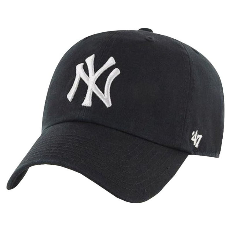 47 Brand New York Yankees MLB Clean Up Cap B-RGW17GWS-BKD (One size)