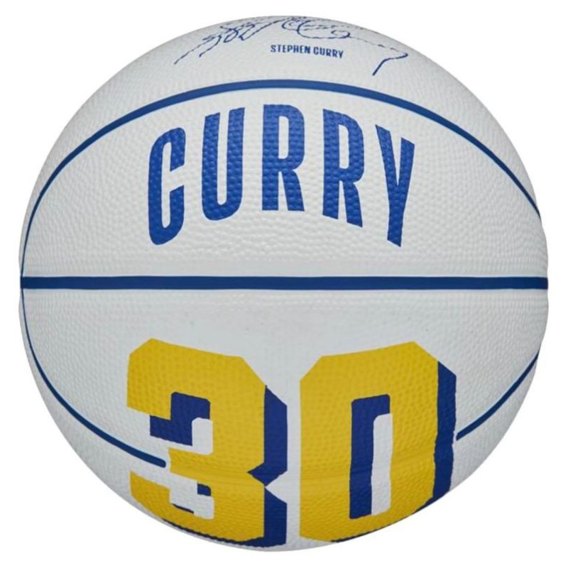 Wilson Ball Wilson NBA Player Icon Stephen Curry Mini Ball WZ4007401XB (3)