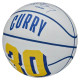 Wilson Ball Wilson NBA Player Icon Stephen Curry Mini Ball WZ4007401XB (3)