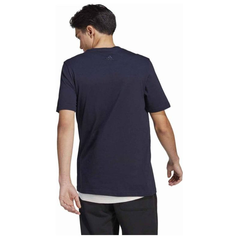 Adidas Essentials Single Jersey Linear Embroidered Logo Tee M IC9275 (S)