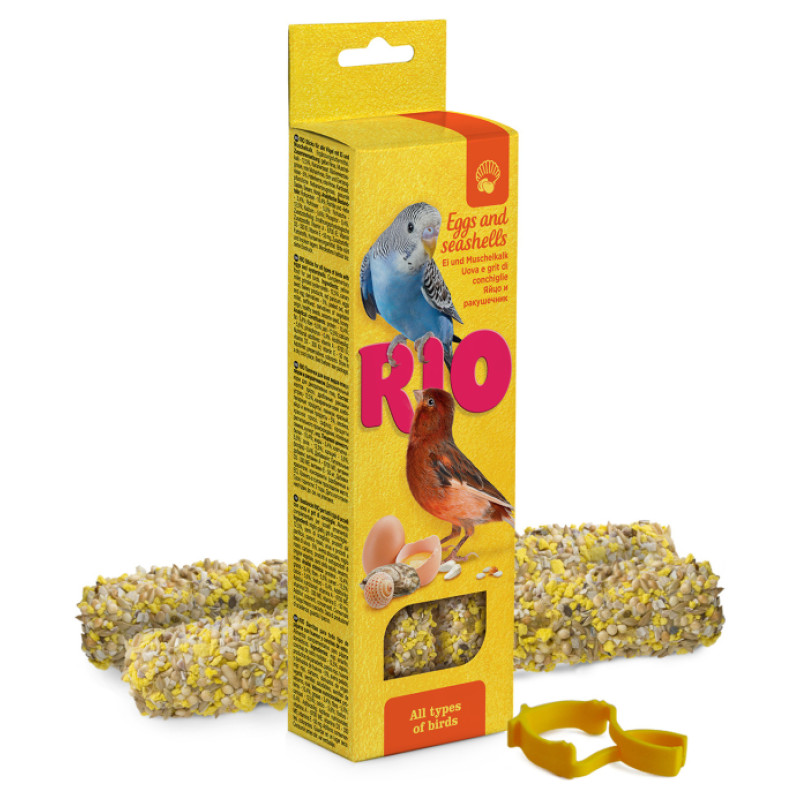 Mealberry RIO Sticks for all types of birds with eggs and oystersell 2x40 g