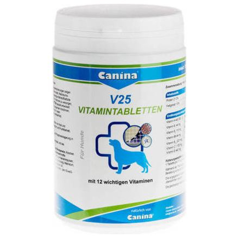 Canina V25 vitamin Tablets N210 700g