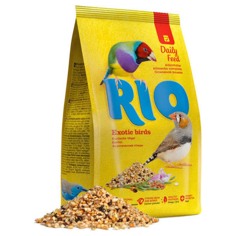 Mealberry RIO food for exotic birds 1 kg - barība eksotiskajiem putniem