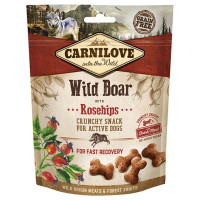 Carnilove Dog snack Wild Boar with Rosehips with fresh meat 200g papildbarība suņiem