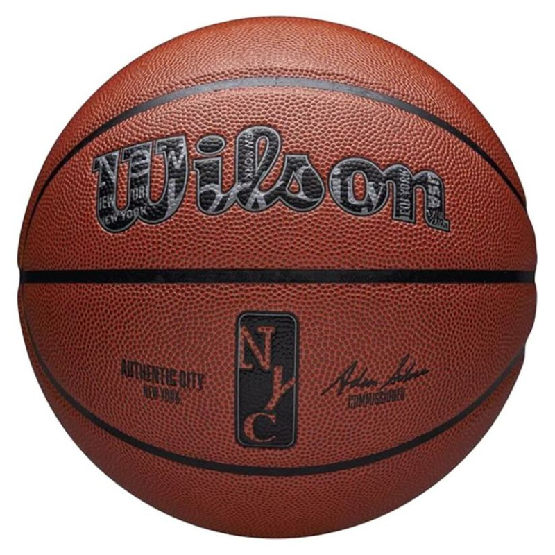 Wilson NBA Authentic City New York Ball WZ2016001XB Basketball Ball (7)