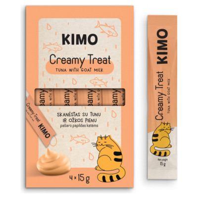 Kimo Cat Creamy Treat Tuna Goat Milk 60 g
