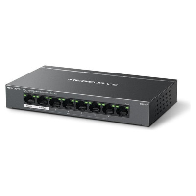 Mercusys Switch|MERCUSYS|MS108GP|Desktop/pedestal|8x10Base-T / 100Base-TX / 1000Base-T|PoE+ ports 7|MS108GP