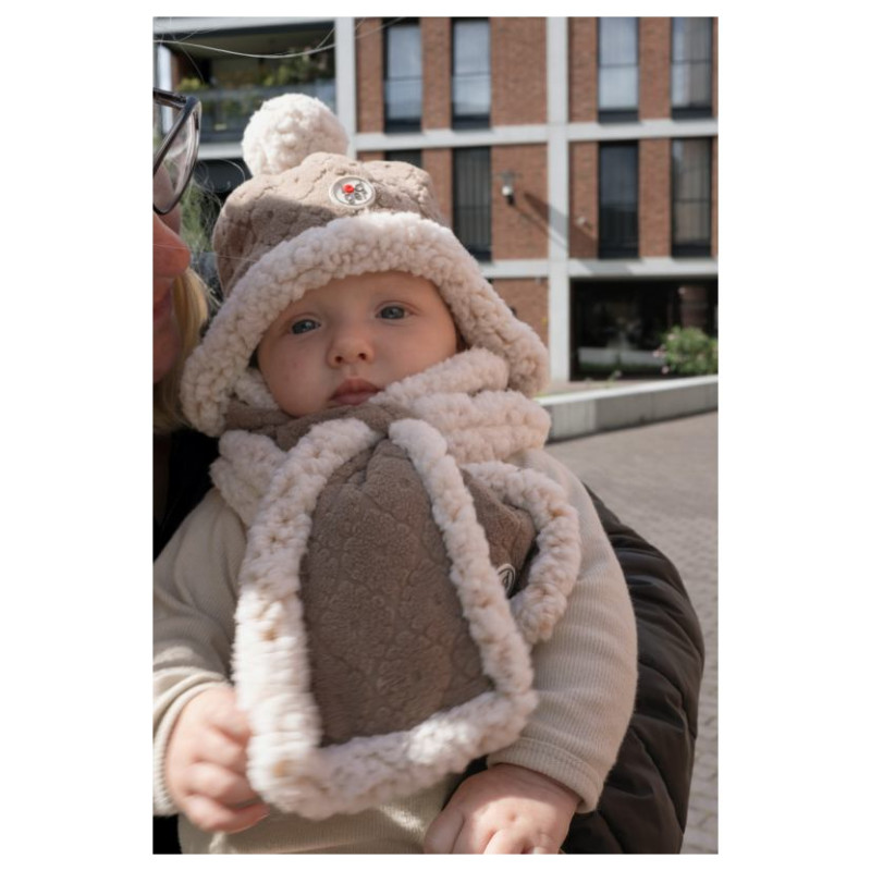 Lodger Hatter Folklore Fleece cepure, Buffalo, 12-24m - HT 535_12-24