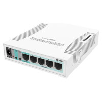 Mikrotik Switch|MIKROTIK|CSS106-5G-1S|Desktop/pedestal|5x10Base-T / 100Base-TX / 1000Base-T|1xSFP|CSS106-5G-1S