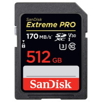 Sandisk MEMORY SDXC 512GB UHS-1/SDSDXXD-512G-GN4IN SANDISK