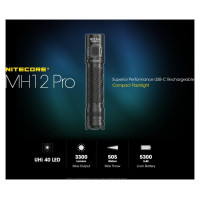 Nitecore FLASHLIGHT MH SERIES/3300 LUMENS MH12 PRO NITECORE