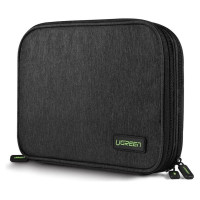 Ugreen case box for hard drive HDD SSD phone cables accessories 24.5 x 17.5 x 5 cm gray (50147 LP149)