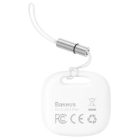 Baseus T2 Pro smart GPS tracker for children's handbag keys white (FMTP000002)