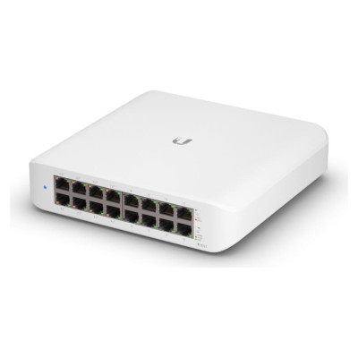 Ubiquiti Switch|UBIQUITI|USW-LITE-16-POE|Type L2|16x10Base-T / 100Base-TX / 1000Base-T|PoE+ ports 8|45 Watts|USW-LITE-16-POE