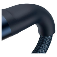 Baseus [RETURNED ITEM] Baseus Flash Series II USB Type C / USB Type A cable - USB Type C / Lightning / micro USB 100 W 1.5 m blue (CASS030203)