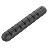 Ugreen LP114 self-adhesive cable organizer for 7 cables - black