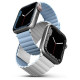 Uniq Revix strap for Apple Watch 1/2/3/4/5/6/7/8/SE/SE2/Ultra 42/44/45/49mm - white and blue